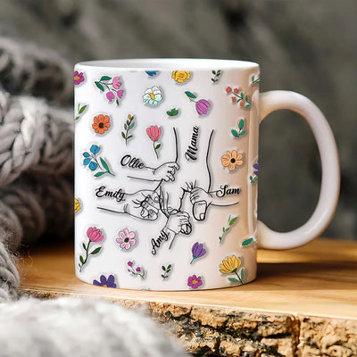 Custom 3D Inflated Effect Printed Mug - Is Where You Are Loved The Most - Mother's Day, Gift For Mom, Grandma image 0