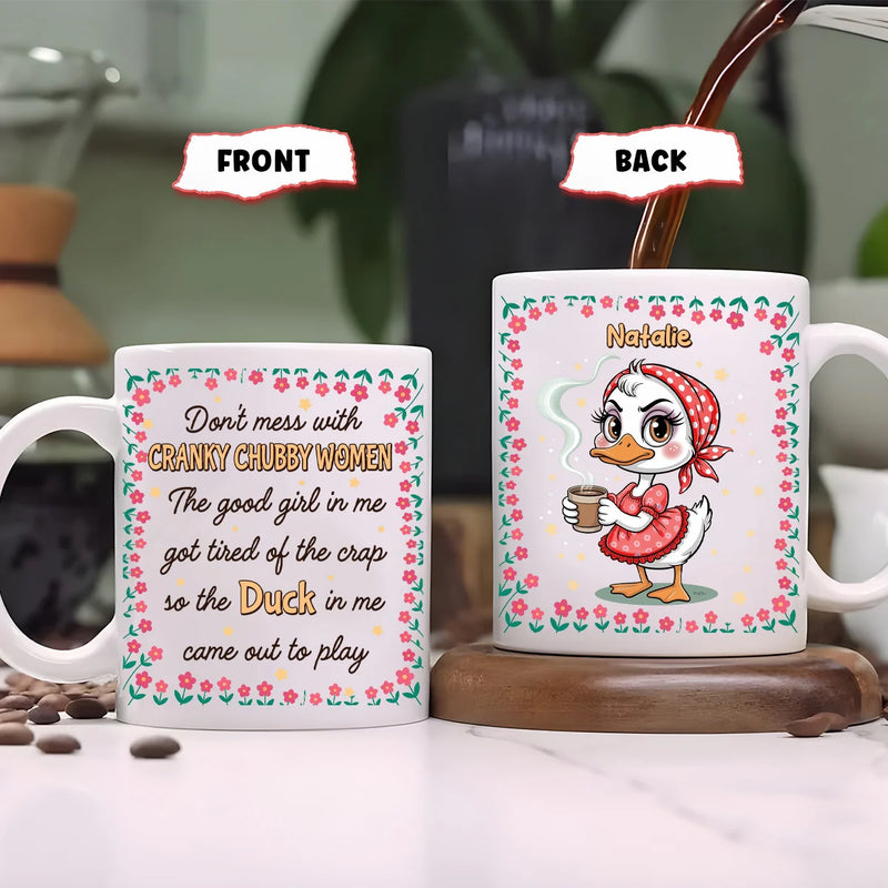 Custom Mug - Lady Duck Don&