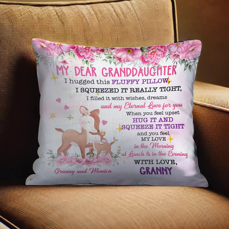 Custom Pillow - To My Dear Grandson - Personalized Gifts For Daughter, Granddaughter, Grandson image 5