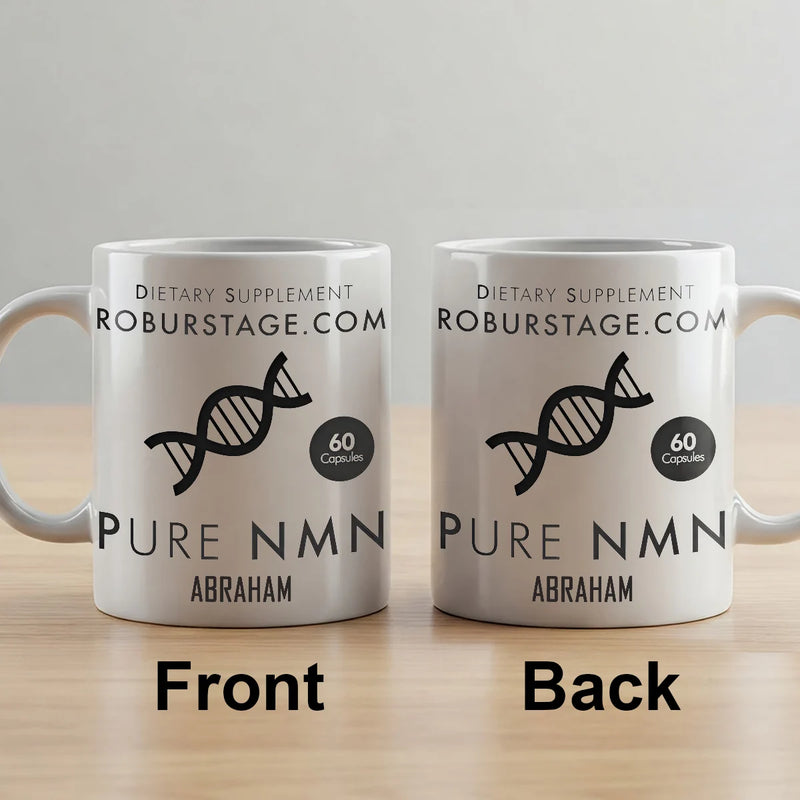 Custom Mug - Pure NMN - Personalized Funny Trending Mug Gifts to Friends, Besties image 2