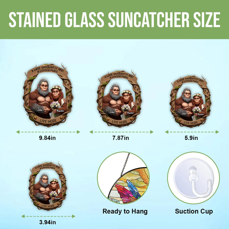 Custom Photo Round Wood Sign - You And Me We Got This - Personalized Gifts to Couple, Husband, Wife image 7