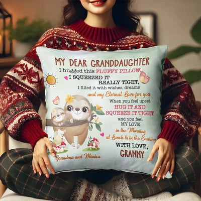 Custom Pillow - Mother And Children's pillow  - Personalized Gifts For Daughter, Family Members, Father's Day image 3