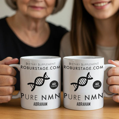 Custom Mug - Pure NMN - Personalized Funny Trending Mug Gifts to Friends, Besties image 1