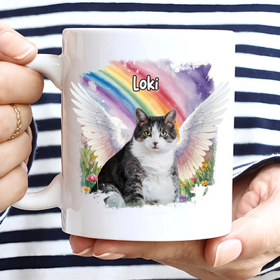 Custom Mug - To My Furbaby in Heaven - Personalized Memorial Gift For Dog Lovers, Cat Lovers image 5