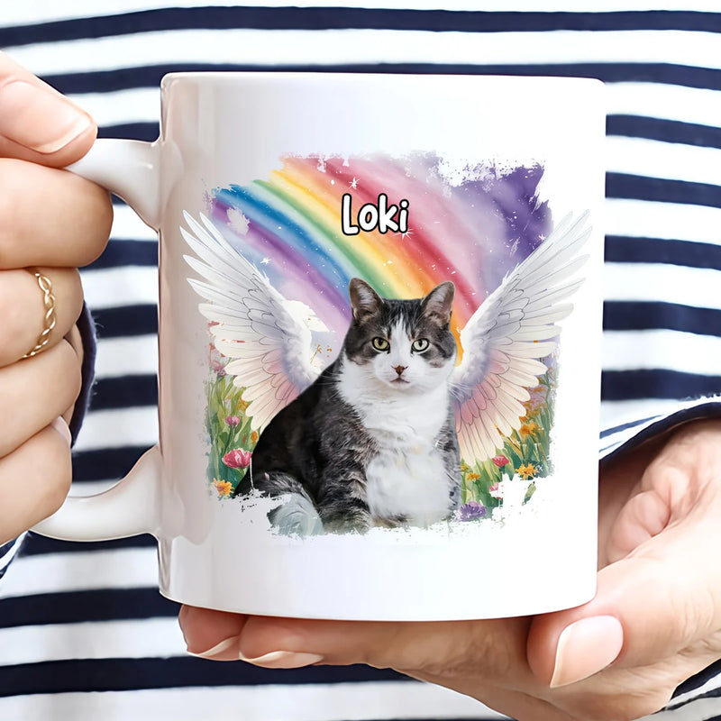Custom Mug - To My Furbaby in Heaven - Personalized Memorial Gift For Dog Lovers, Cat Lovers image 5
