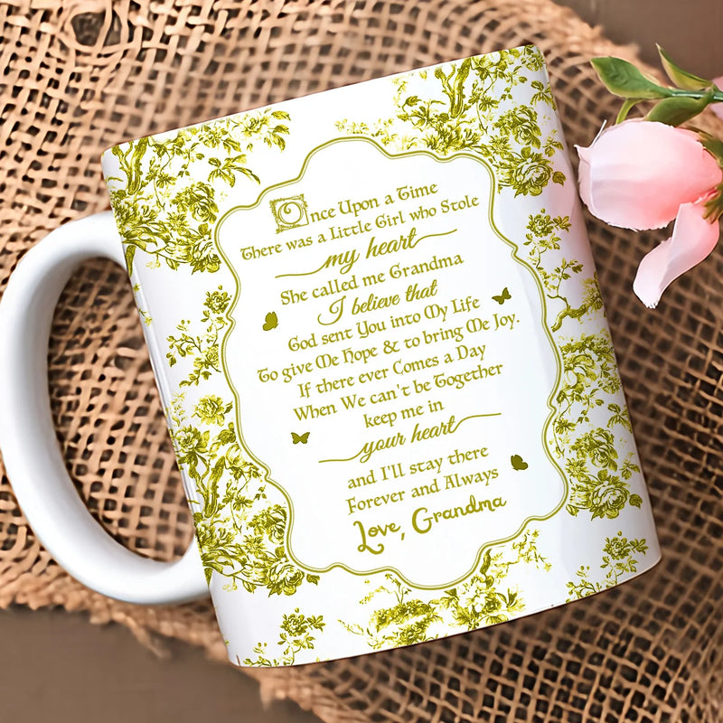 Custom Mug - To My Granddaughter, Once Upon A Time - Personalized Gift To Granddaughter image 5