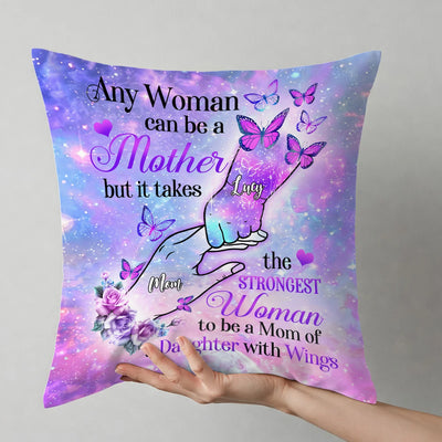 Custom Pillow - Any Woman Can Be Mother - Personalized Gifts For Mother's Day, Grandma image 3