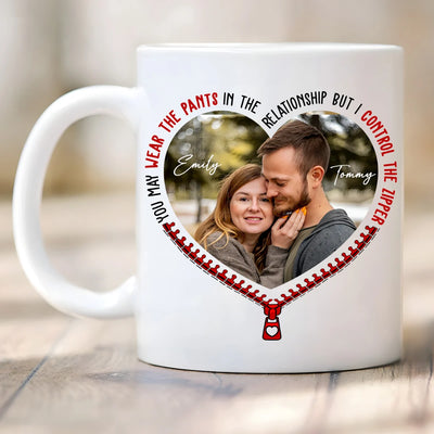 Custom Mug - You Moan And I Set Pace - Personalized Gift For Wife, Husband, Girlfriend, Boyfriend image 2