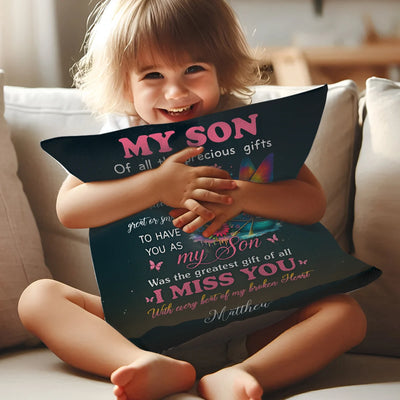 Custom Pillow - Of All The Precious Gifts In Life - Personalized Gifts For Memorial Day, Grandma, Grandpa, Family Member image 4