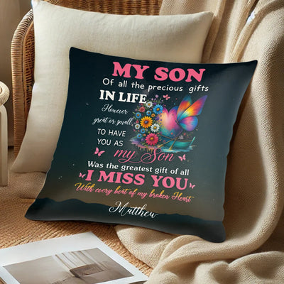 Custom Pillow - Of All The Precious Gifts In Life - Personalized Gifts For Memorial Day, Grandma, Grandpa, Family Member image 2
