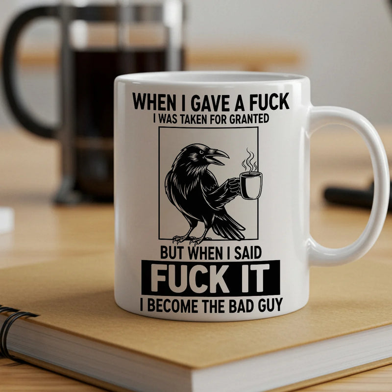 Custom Mug - When I Gave a Fuck - Personalized Funny Trending Mug Gifts to Friends, Besties image 1