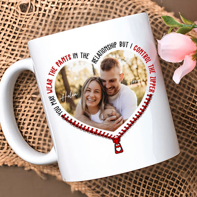 Custom Mug - You Moan And I Set Pace - Personalized Gift For Wife, Husband, Girlfriend, Boyfriend image 5